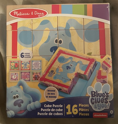 Melissa doug blue s - blue’s, clues