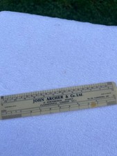 John Archer & Co. Ltd. Vintage Ruler