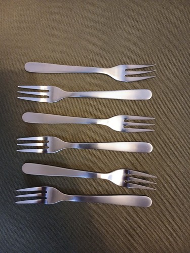 Set pastry forks stainless - set, forks.