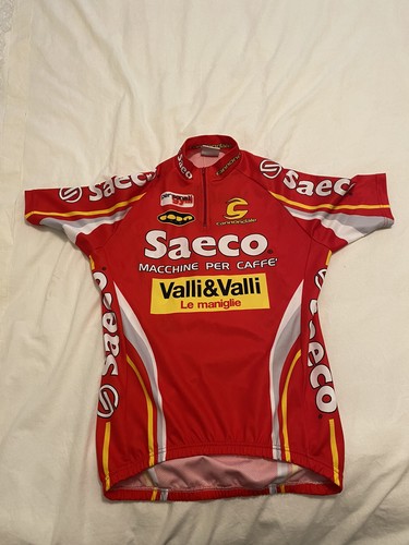 Vintage saeco cycling jersey - vintage,