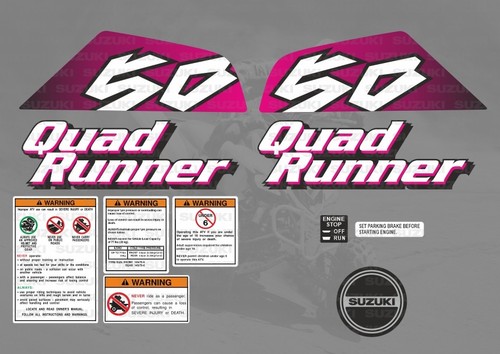Suzuki lt50 sticker decal - suzuki,