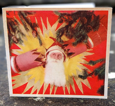 Vtg 1940's Cracker Santa Claus