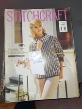 1963 vintage stitchcraft magazines  x12