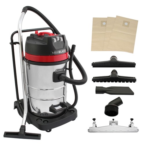 Industrial vacuum cleaner 80l - vacuum,