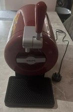 KRUPS BEER ON TAP DISPENSER KEG RED MACHINE MODEL VB65 FULLY WORKING CONDITION