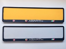 FIAT ABARTH number plate