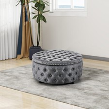 Chesterfield Button Linen