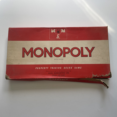 Vintage waddingtons monopoly - vintage,