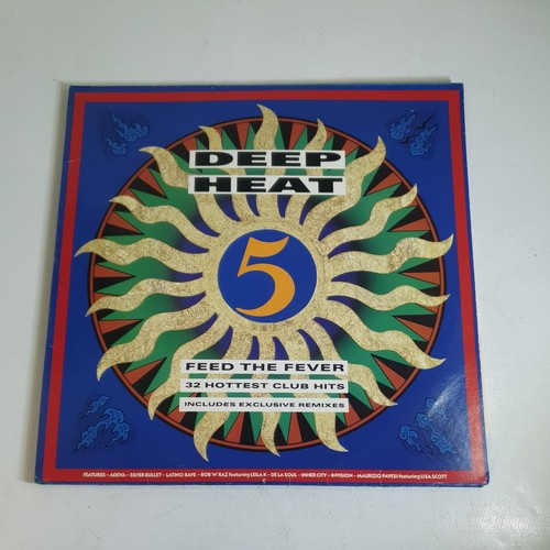 Vintage various deep - heat, 5"