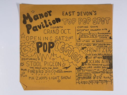 Manor pavilion flyer - manor,