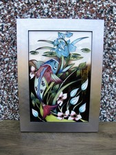 Moorcroft AUTRE MONDE Plaque PLQ2 Numbered Edition 6. Retail Price £795 Fish
