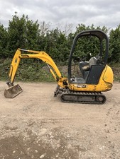 Jcb Mini Digger801.6 New Tracks And Bottom Rollers No Leaks Not Dumper Shovel