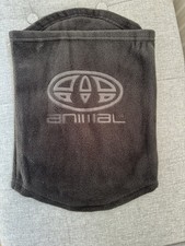 ANIMAL black KIDS SNOOD Arctic Recycled Fleece Neck Gaitor ONE SIZE NEW womens