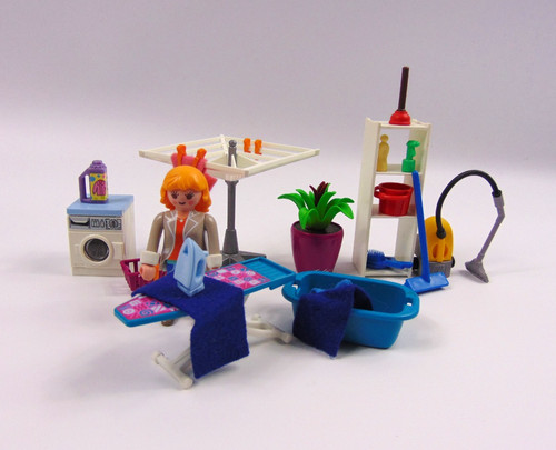 Playmobil laundry utility room - playmobil,