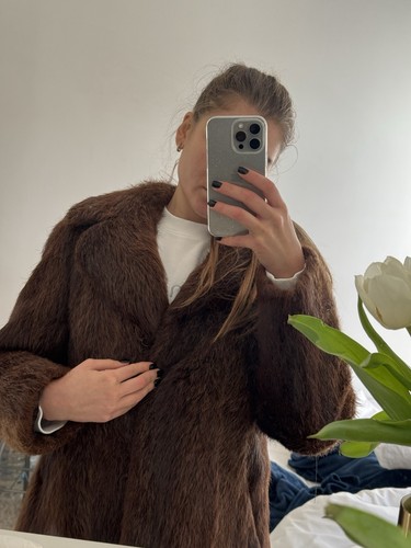 Natural fur coat for women - coat, –