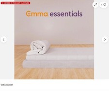 Emma Essentials Mattress Topper Double 135x190cm