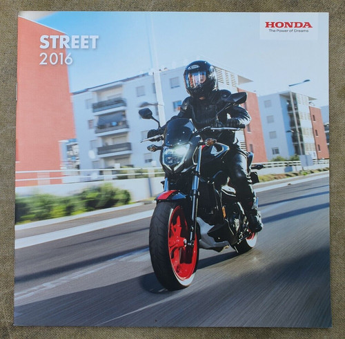 Honda street 2016 brochure - street,