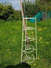 Saucepan Stand Rack 5 Tier Plastic Coated metal Retro Vintage 1960s