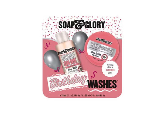 Soap glory birthday washes - soap,