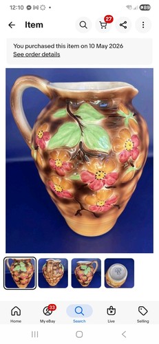 Vintage royal art pottery - art,
