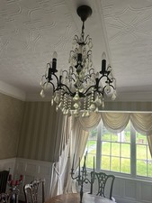 Vintage Black Wrought Iron