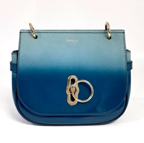 Mulberry amberley satchel blue - mulberry,