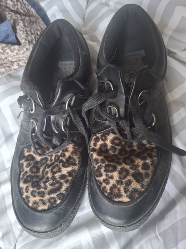 Draven creepers leather - sz, 10