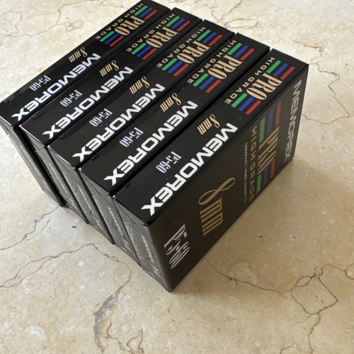 Memorex camcorder tape 8mm - 5x,