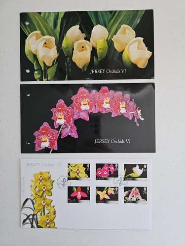 Jersey orchids 2008 - jersey, fdc