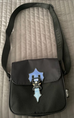 Trapstar blue irongate pouch - blue,