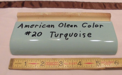 Glossy turquoise 2 - *glossy, 2"