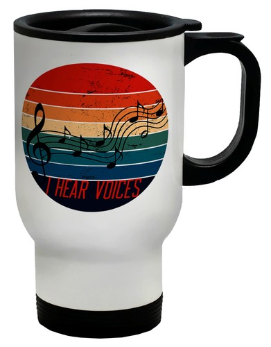 Funny singing travel mug - singing,