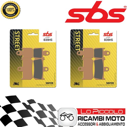 Front brake pads - front, sbs