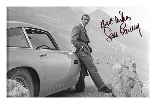 Sean connery james bond signed - connery,