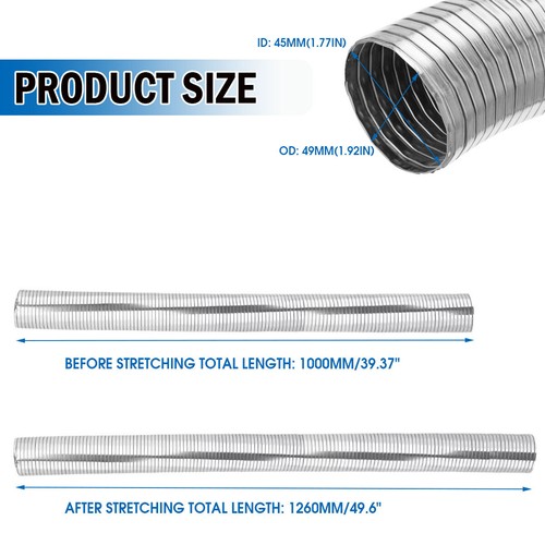 Exhaust flexible pipe - exhaust, polylock