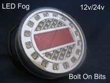 LED 125mm Light Fog Kit