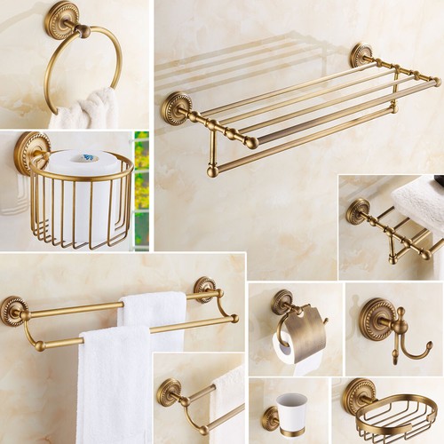 Antique brass bathroom - antique,