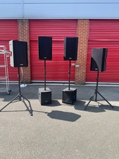 4 Vonyx Speakers, 2 Subzero