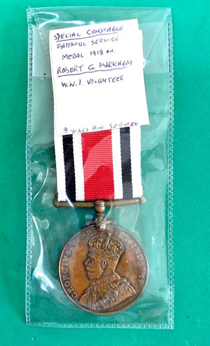 Special constabulary long - constabulary,