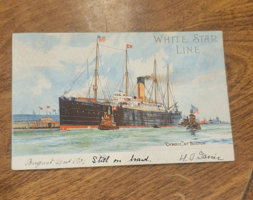 White star line - line, cymric