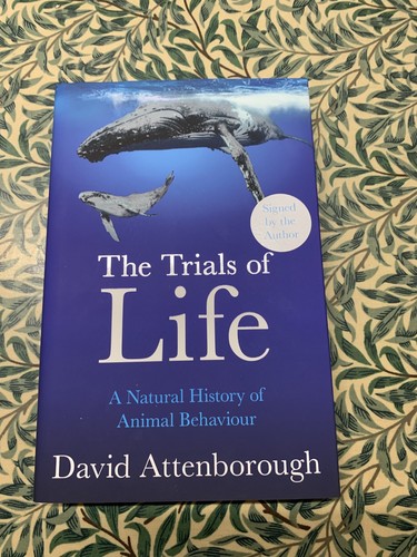 David attenborough signed - david,