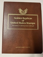 Golden Replicas of U.S. Stamps