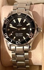 OMEGA SEAMASTER. BLACK SWORD HANDS. 2262.50.00 PETER BLAKE. VERY NICE CONDITION.