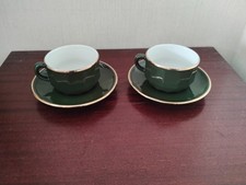 Genuine Apilco Set Of Two Tea Espresso Coffee Cups Excellent Condition 54mm
