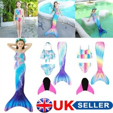 Kids Mermaid Tail With Monofin