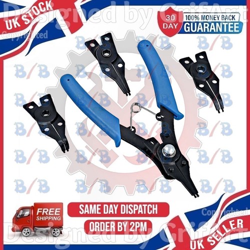 Circlip pliers kit - kit, spring
