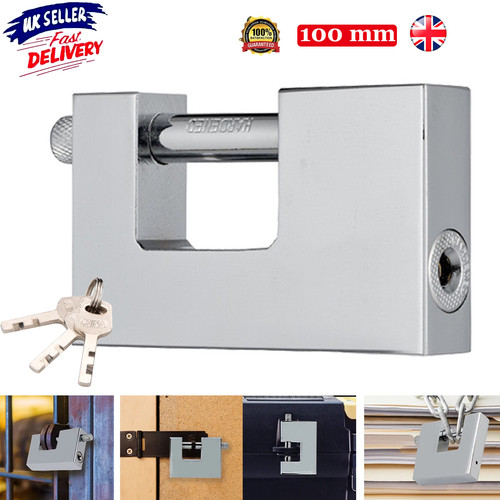 Padlock 100mm heavy - padlock, duty