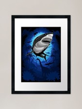Great White Shark on Surreal
