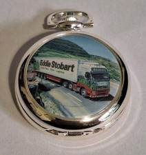 Beautiful Eddie Stobart Mechanical Pocket Watch (Boxed)