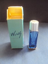 Lalique  JE REVIENS “ WORTH “ Empty Miniature Perfume Bottle 4.5 ml EDT